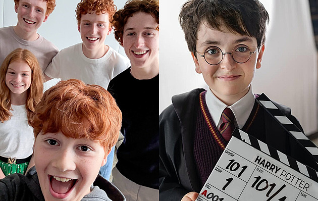 Seznamte se s Weasleyovými. Seriálový Harry Potter představil další herce