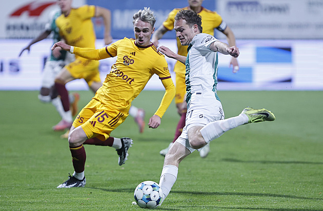 Jablonec - Dukla 0:0, domácí jsou nadále třetí, Čanturišvilimu sudí zrušil červenou