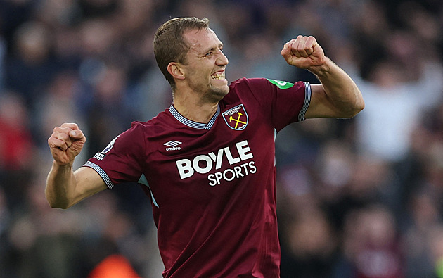 ONLINE: Souček gólem pečetil výhru West Hamu nad Newcastlem. City odskakuje