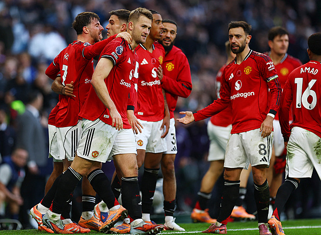 ONLINE: United v závěru zachránili remízu, West Ham srovnává, Souček na lavičce