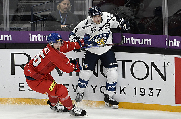 ONLINE: Česko - Finsko 1:3. Snížil Kubalík, národní tým je i nadále aktivnější