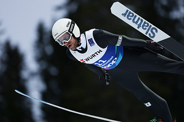Zase mimo body. Koudelka na velkém můstku ve Falunu skončil v prvním kole
