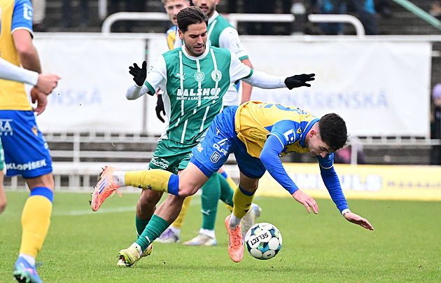 Bohemians - Teplice 0:1, druhou venkovní výhru hostům vystřelil Kozák