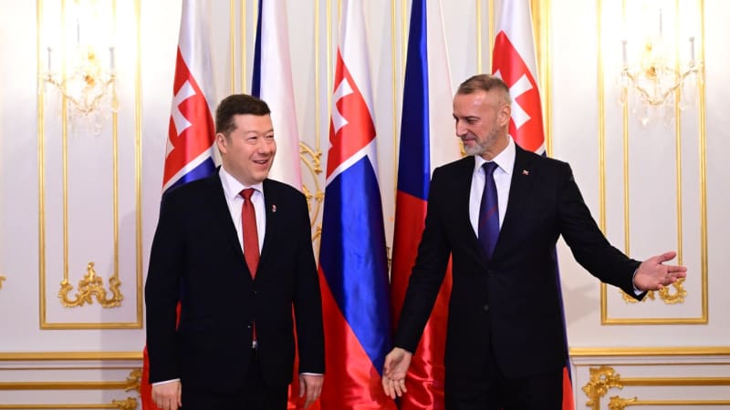 Restart česko-slovenských vztahů: Okamura u sousedů našel podporu proti migraci i ETS2