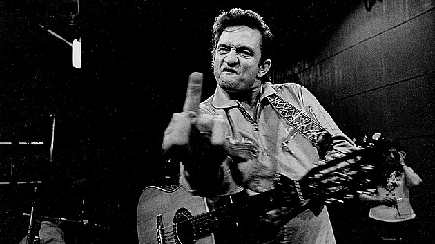 Fakáč do objektivu. Johnny Cash poslal do háje šéfa věznice i celou country scénu