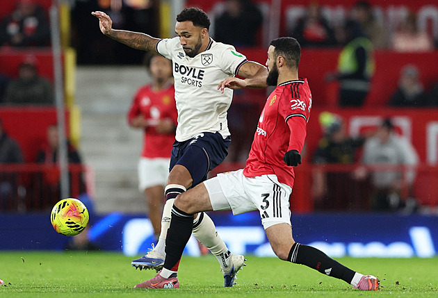 ONLINE: West Ham vyrovnal na hřišti Manchesteru United, Souček střídal