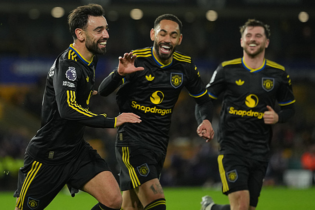 Wolverhampton a Krejčí dál čekají na výhru, United se probrali až po přestávce