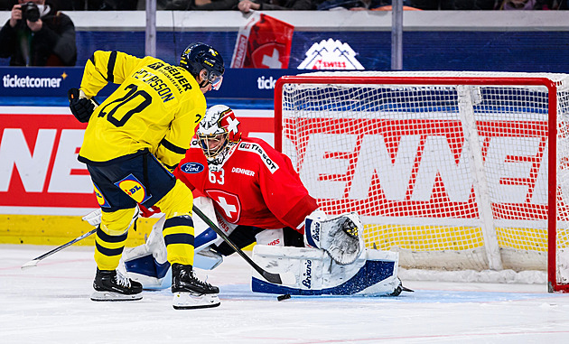 Švédové v nájezdech udolali Švýcarsko, vyhráli i čtvrtý zápas na Euro Hockey Tour