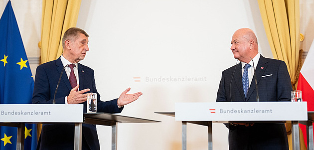 Babiš se setkal s rakouským kancléřem. Jednali o nelegální migraci i cenách energií