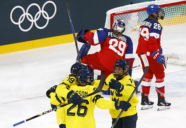 ONLINE: Česko - Švédsko 0:1. Hokejistky ve čtvrtfinále ztrácí, soupeřky mají více šancí