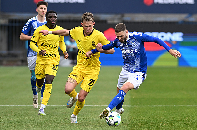ONLINE: Olomouc - Ml. Boleslav 2:4, hosté v závěru odskakují díky Langhamerovi
