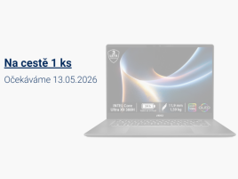 Notebook s Core Ultra X9 / Panther Lake dnes dorazí na sklad Alzy. 1 kus.