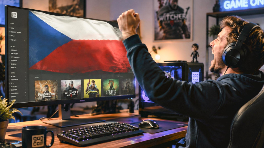 GOG spouští platby v korunách. České hráče potěší i regionální ceny her