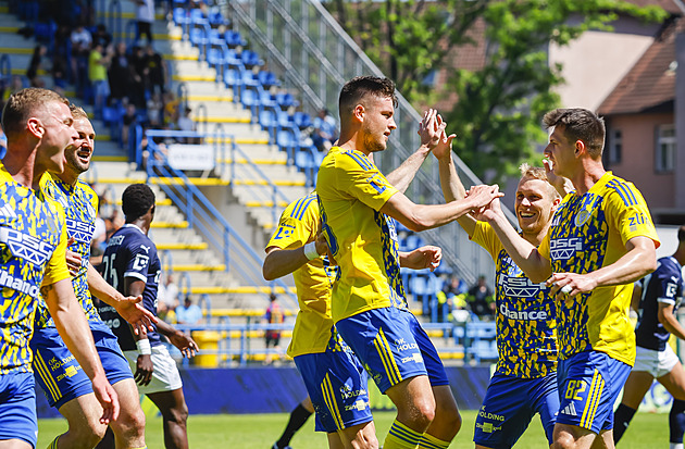 Zlín - Slovácko 1:0, domácí slaví po dvou porážkách. Výhru zařídil Kolář v úvodu