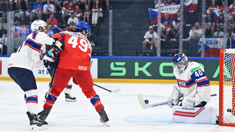 MS v hokeji ON-LINE: Gólový impuls dává Čechům Chmelař. Česko - Norsko 1:2