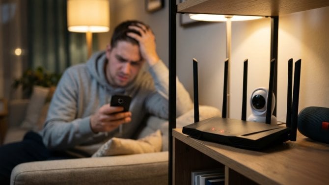 Chcete rychlejší internet? Tyto věci k routeru nepatří, potají mu kradou signál