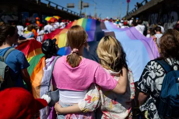 Prahou prošel pochod na podporu práv sexuálních menšin